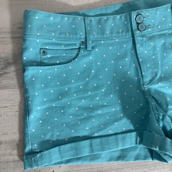 Lilly Pulitzer Shorely Blue Dot Dot Dot Clifton shorts - Size 14 - Picture 2 of 12